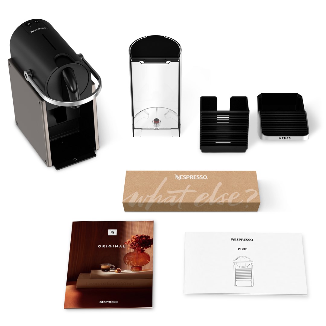 Krups Pixie XN306T10 coffee maker Semi-auto Capsule coffee machine 0.7 L Krups Pixie XN306T10 coffee maker Semi-auto Capsule coffee machine 0.7 L