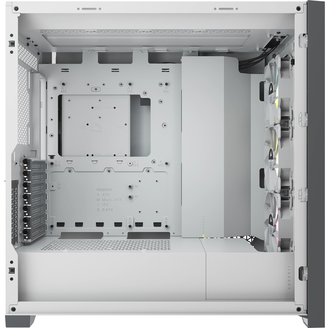 Corsair iCUE 5000X RGB Midi Tower White Corsair iCUE 5000X RGB Midi Tower White