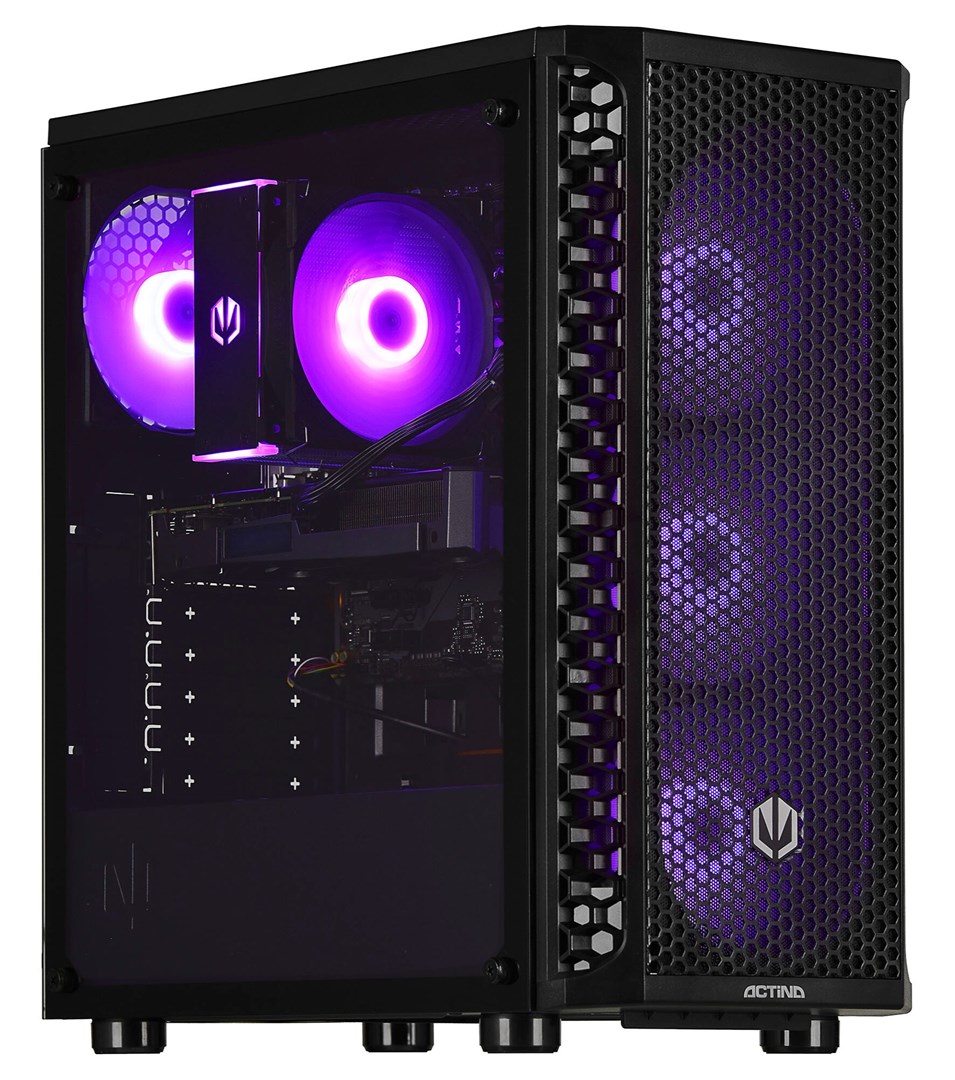 Actina 5901443389095 PC Intel® Core™ i5 i5-12400F 16 GB DDR4-SDRAM 1 TB SSD Intel Arc A580 Midi Tower Black Actina 5901443389095 PC Intel® Core™ i5 i5-12400F 16 GB DDR4-SDRAM 1 TB SSD Intel Arc A580 Midi Tower Black
