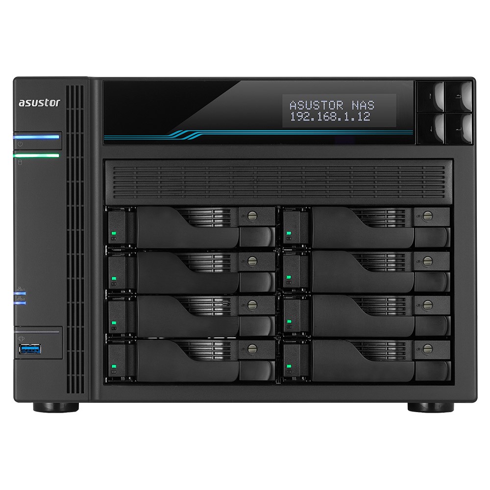 Asustor AS6508T NAS Tower Intel Atom® C3538 8 GB DDR4 0 TB ADM Black Asustor AS6508T NAS Tower Intel Atom® C3538 8 GB DDR4 0 TB ADM Black
