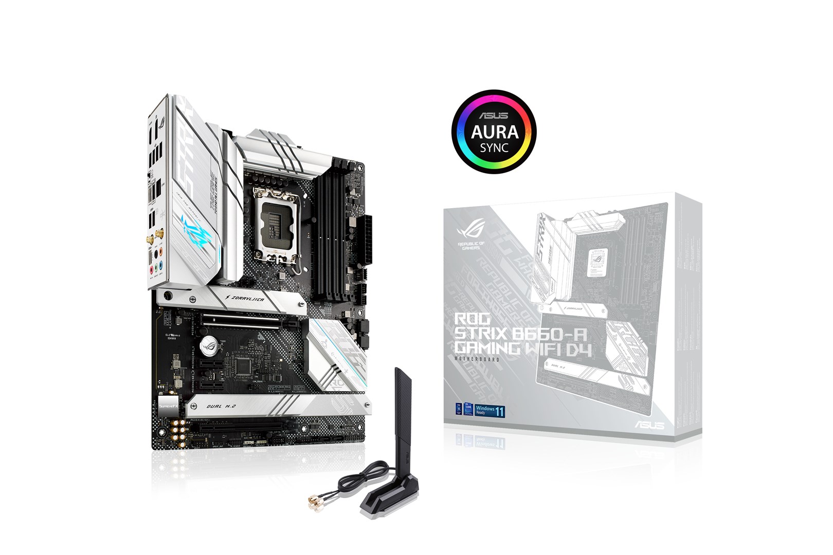 ASUS ROG STRIX B660-A GAMING WIFI D4 Intel B660 LGA 1700 ATX ASUS ROG STRIX B660-A GAMING WIFI D4 Intel B660 LGA 1700 ATX