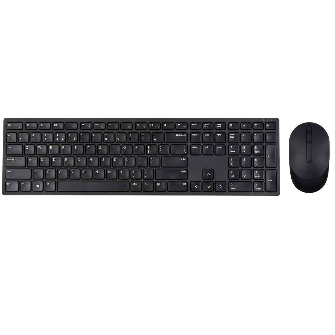 DELL KM5221W keyboard RF Wireless QWERTY US International Black DELL KM5221W keyboard RF Wireless QWERTY US International Black