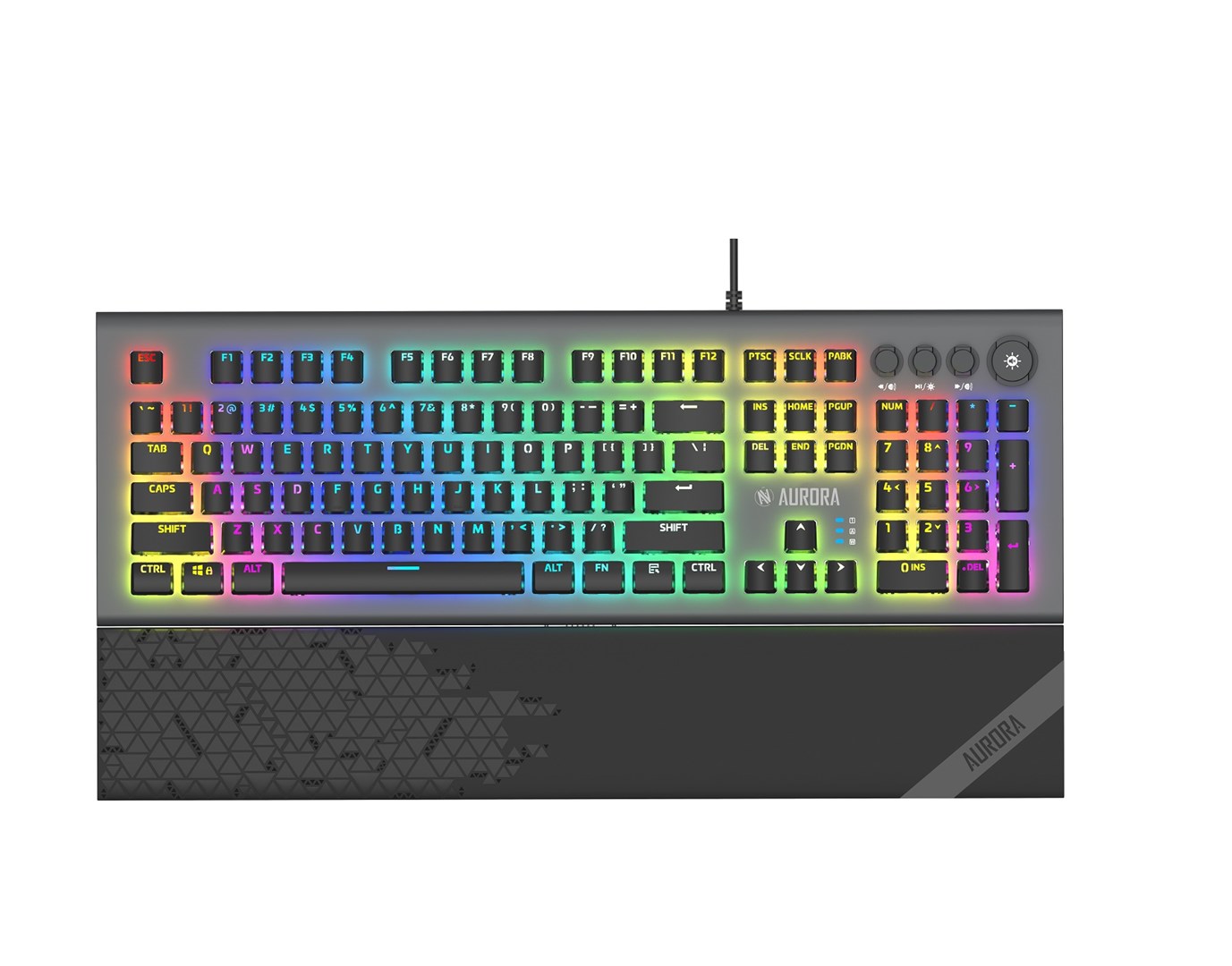 iBox Aurora K-5 keyboard USB QWERTY Silver iBox Aurora K-5 keyboard USB QWERTY Silver