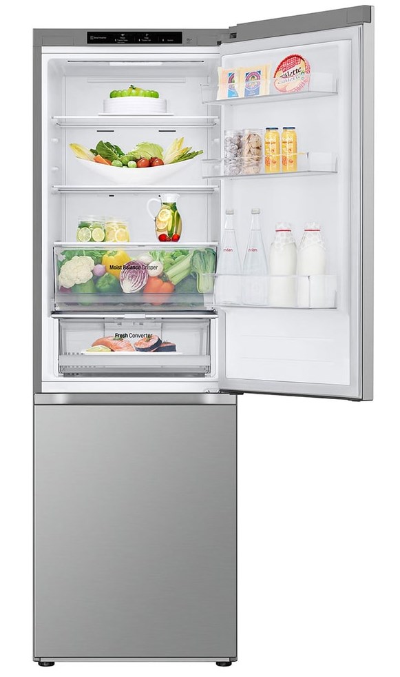 LG GBV3100EPY fridge-freezer Freestanding 344 L E Silver LG GBV3100EPY fridge-freezer Freestanding 344 L E Silver