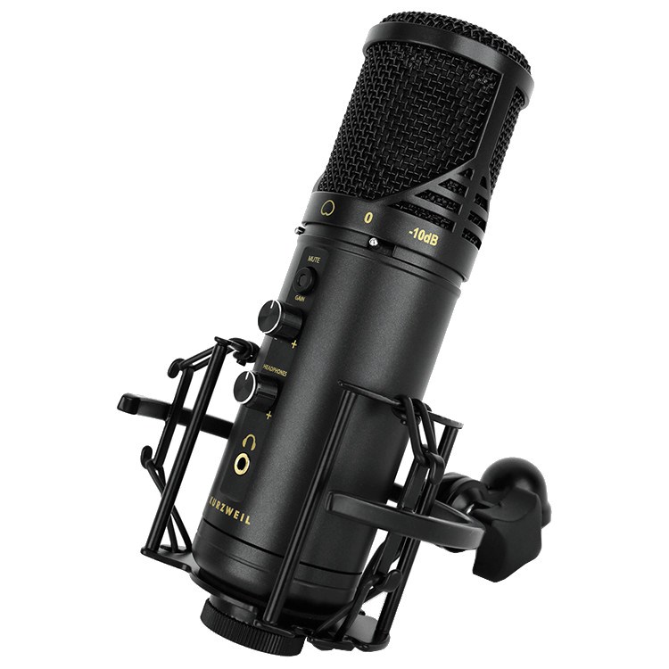 Kurzweil KM1U Black - condenser microphone Kurzweil KM1U Black - condenser microphone