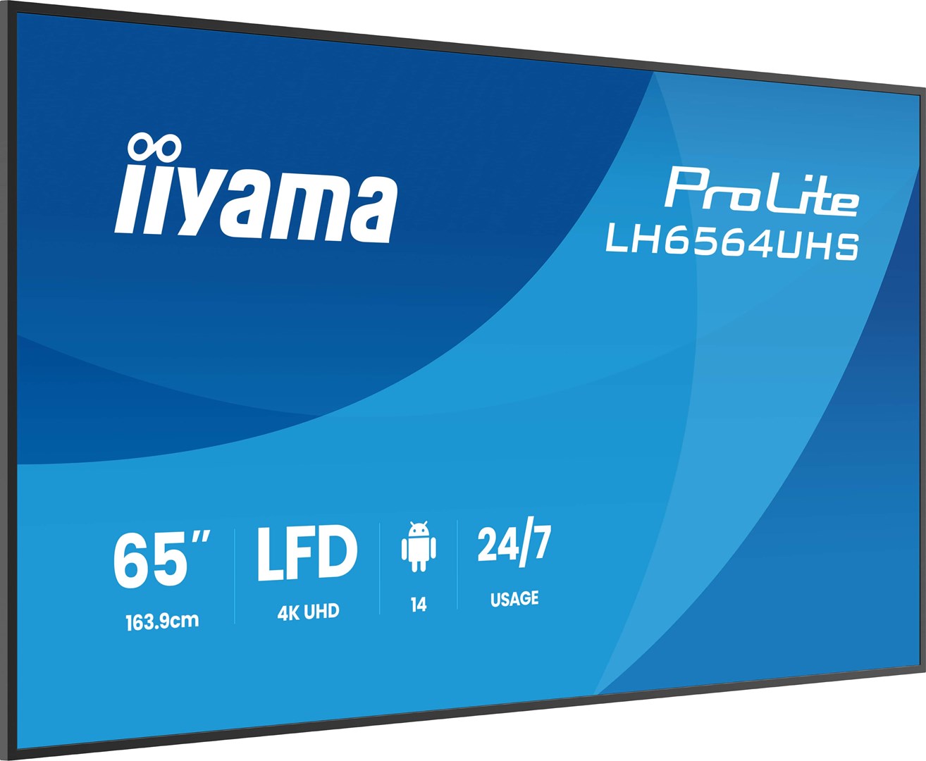 iiyama 65" 4K UHD Most powerful professional digital signage display with advanced control and connectivity options iiyama 65" 4K UHD Most powerful professional digital signage display with advanced control and connectivity options