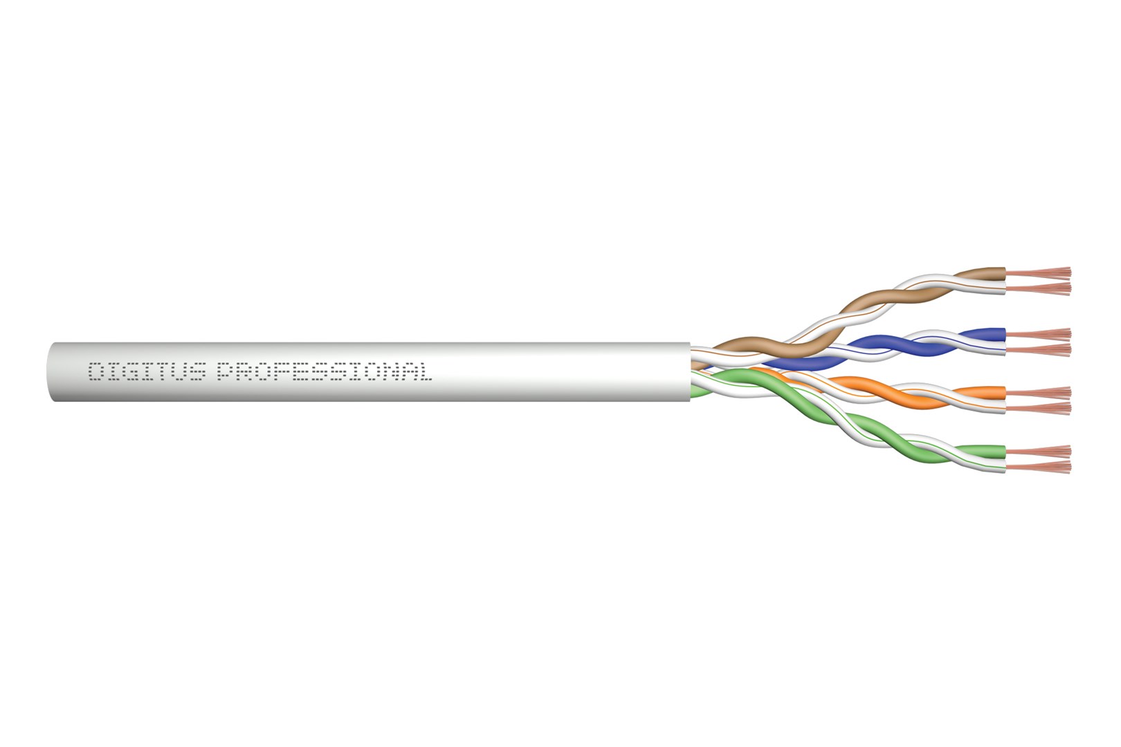 Digitus CAT 5e U/UTP twisted pair patch cord, raw Digitus CAT 5e U/UTP twisted pair patch cord, raw