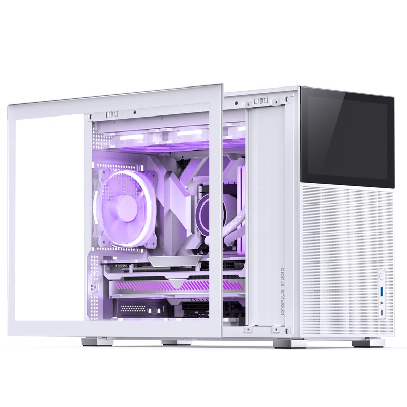 Jonsbo D31 MESH Screen Micro-ATX Case, Tempered Glass - white Jonsbo D31 MESH Screen Micro-ATX Case, Tempered Glass - white
