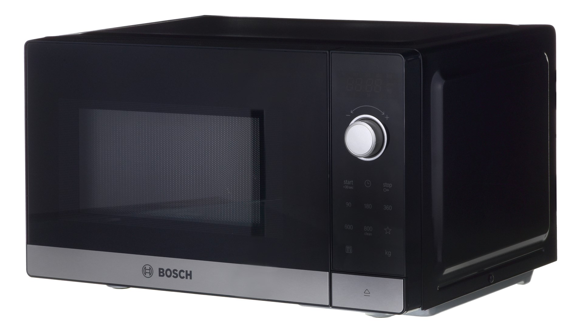 Bosch Serie 2 FFL023MS2 microwave Countertop Solo microwave 20 L 800 W Black, Stainless steel Bosch Serie 2 FFL023MS2 microwave Countertop Solo microwave 20 L 800 W Black, Stainless steel