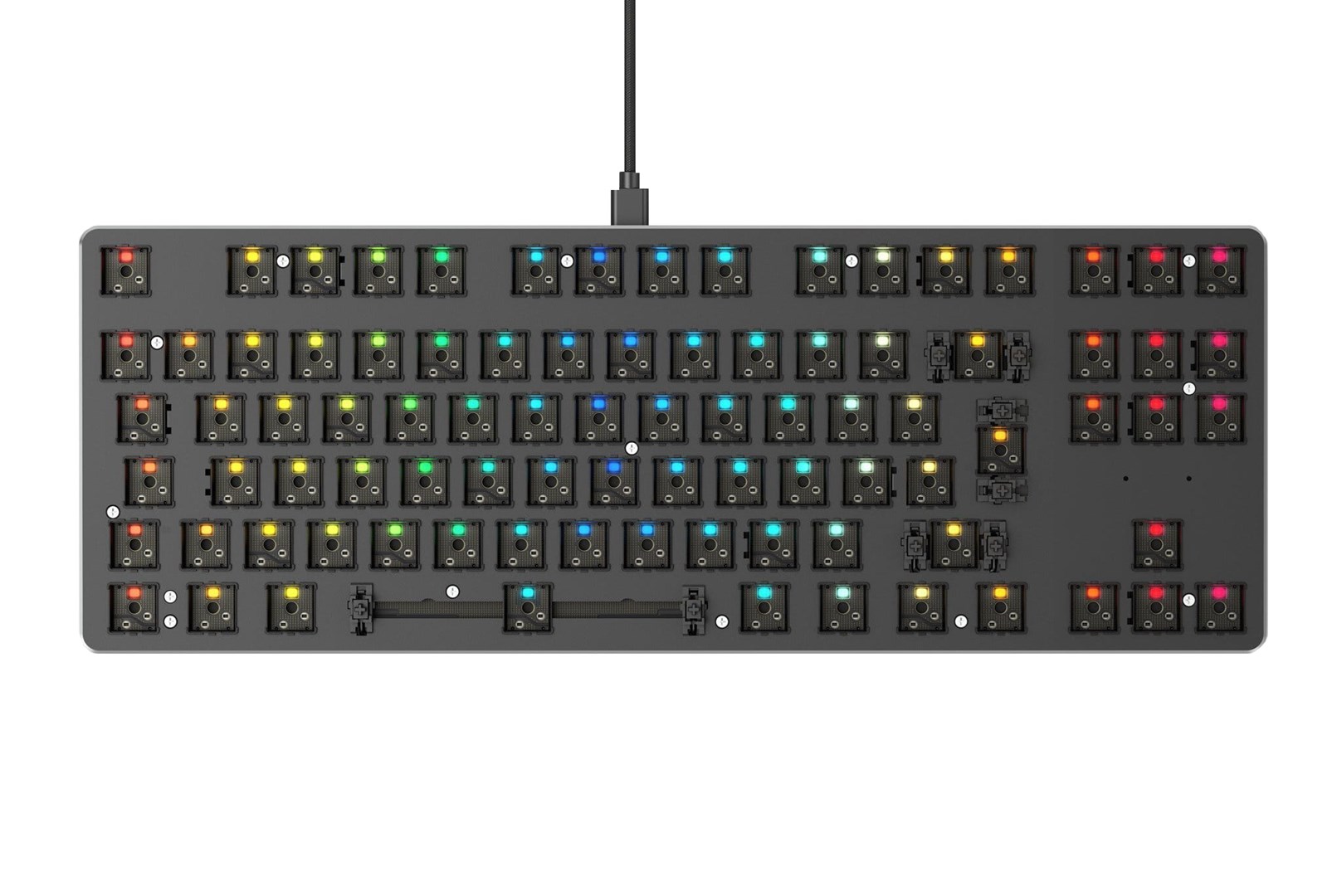 Glorious PC Gaming Race The Glorious GMMK-TKL keyboard USB Black Glorious PC Gaming Race The Glorious GMMK-TKL keyboard USB Black