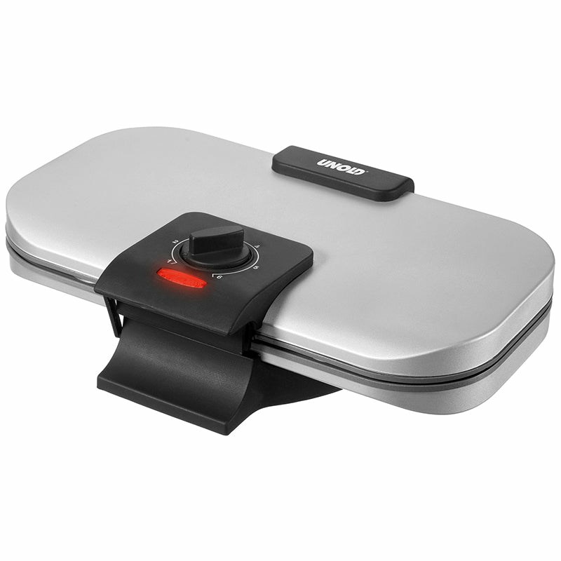 Unold 48241 waffle iron 2 waffle(s) 1300 W Black, Silver Unold 48241 waffle iron 2 waffle(s) 1300 W Black, Silver
