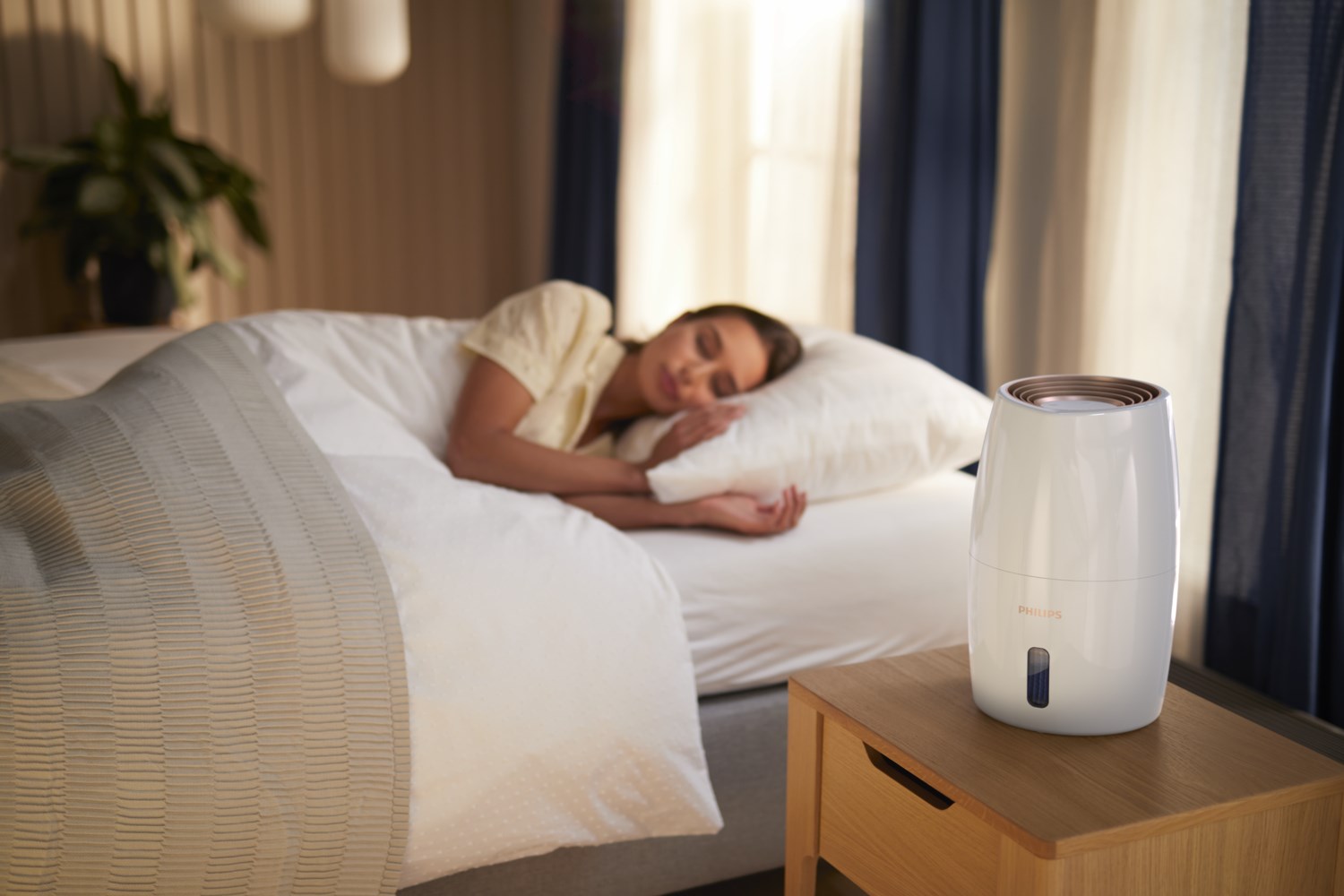 Philips 2000 series HU2716/10 humidifier Natural 2 L Rose gold, White 17 W Philips 2000 series HU2716/10 humidifier Natural 2 L Rose gold, White 17 W