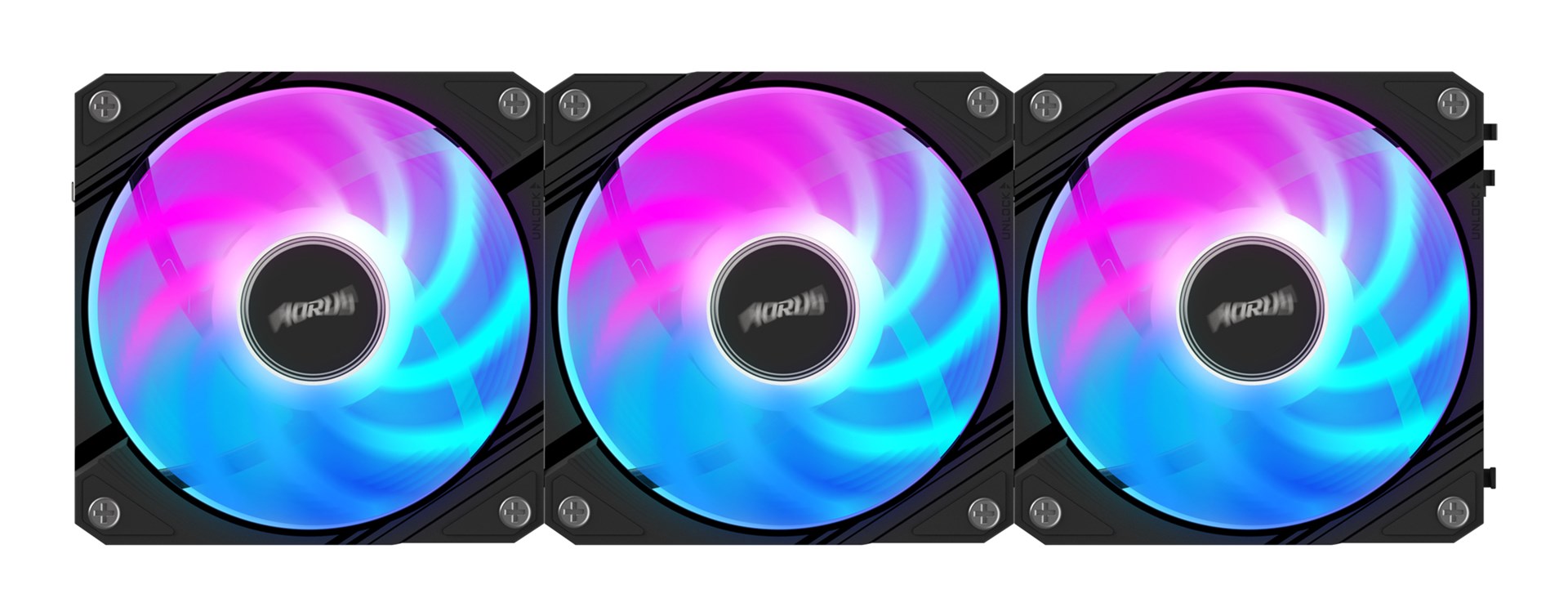 Fan Gigabyte AORUS EZ CHAIN FAN 120, ARGB, 3-pack Fan Gigabyte AORUS EZ CHAIN FAN 120, ARGB, 3-pack