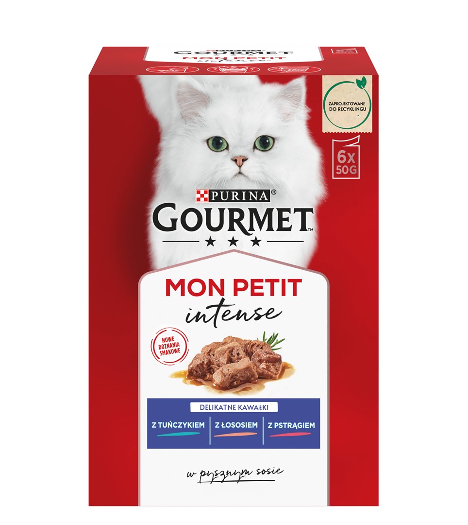 GOURMET Mon Petit Fish Mix - wet cat food - 6 x 50 g GOURMET Mon Petit Fish Mix - wet cat food - 6 x 50 g