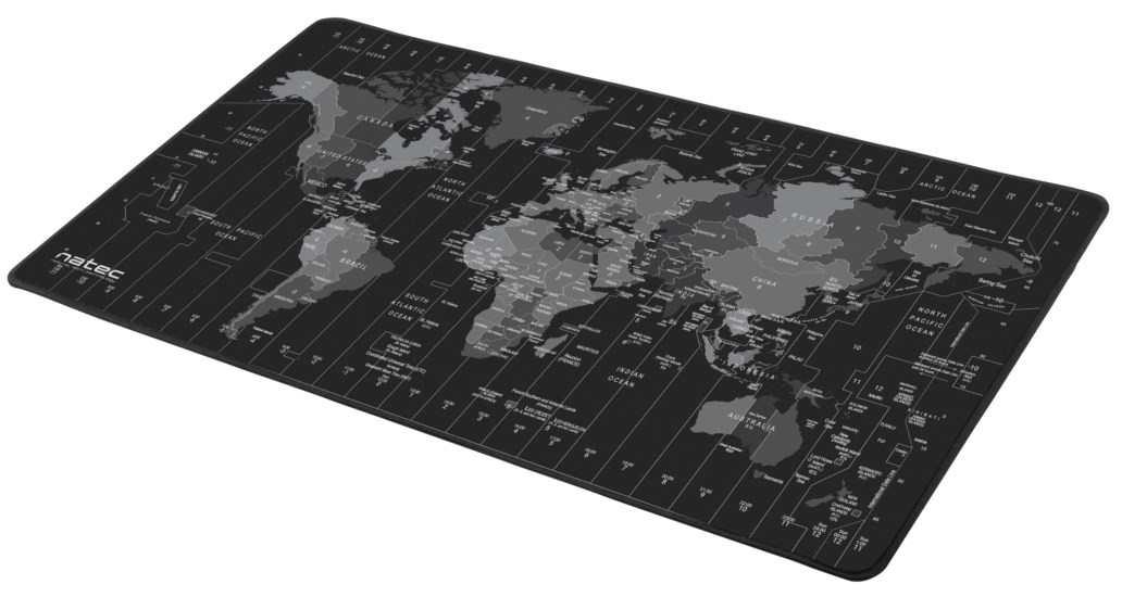 Natec mouse pad time zone maps maxi npo-1119 Natec mouse pad time zone maps maxi npo-1119