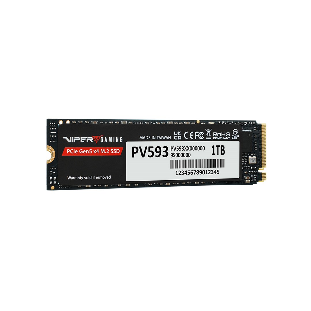 Patriot Viper PV593 M.2 PCI-E Gen5 x4 NVMe2 1TB 14G (PV593P1TBM28H) Patriot Viper PV593 M.2 PCI-E Gen5 x4 NVMe2 1TB 14G (PV593P1TBM28H)