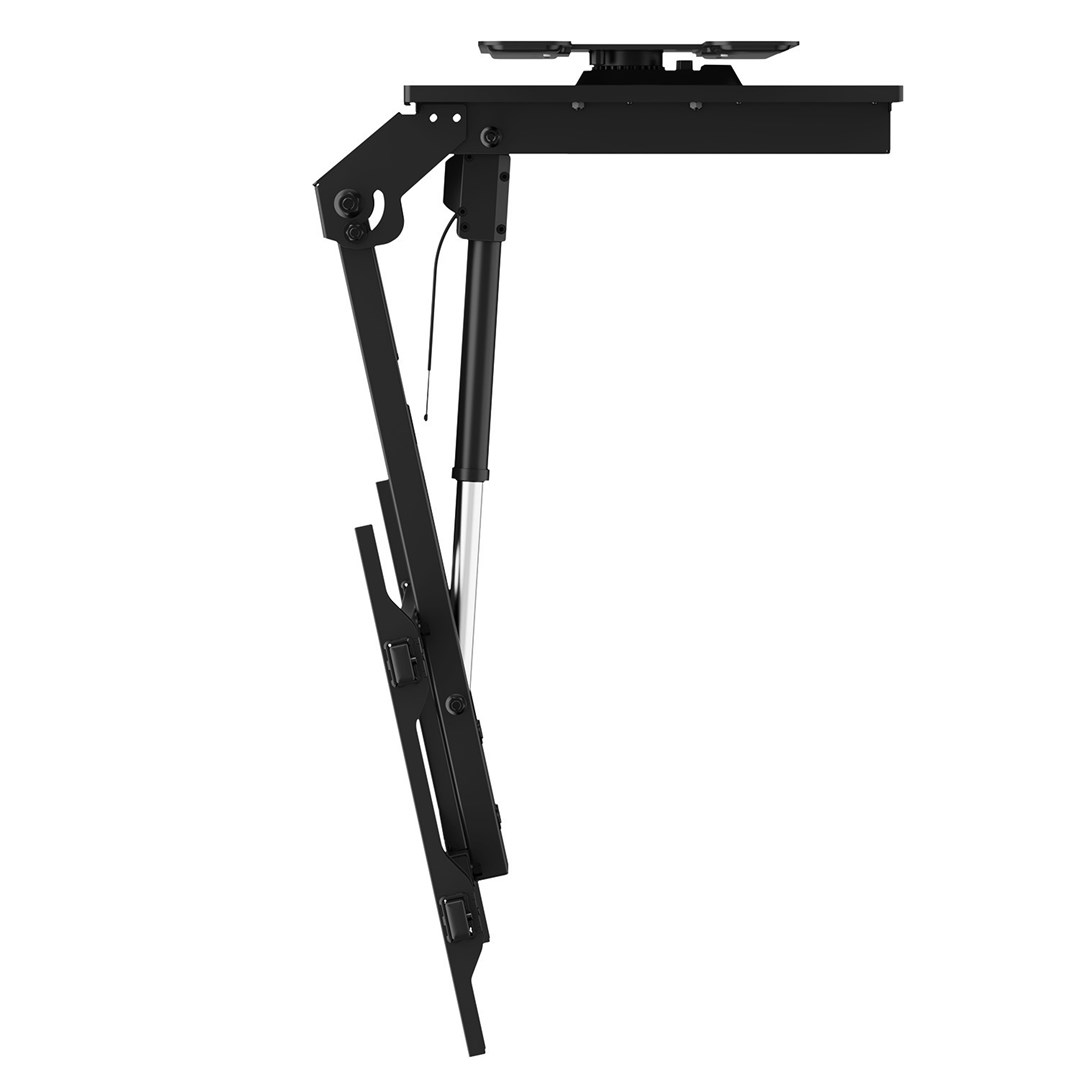 Maclean electric TV mount, ceiling mount, Tuya support, max. VESA 800x400, reg. in pos. +90°~-90°, for TV 43-86", max. 45kg, MC-109 T Maclean electric TV mount, ceiling mount, Tuya support, max. VESA 800x400, reg. in pos. +90°~-90°, for TV 43-86", max. 45kg, MC-109 T