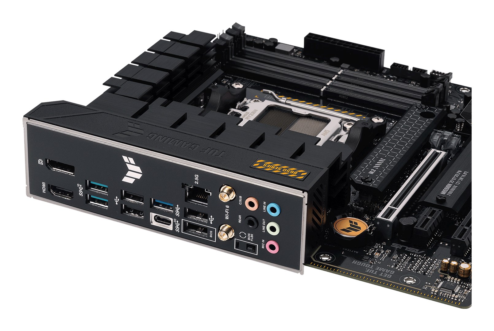 ASUS TUF GAMING B650M-PLUS WIFI AMD B650 Socket AM5 micro ATX ASUS TUF GAMING B650M-PLUS WIFI AMD B650 Socket AM5 micro ATX