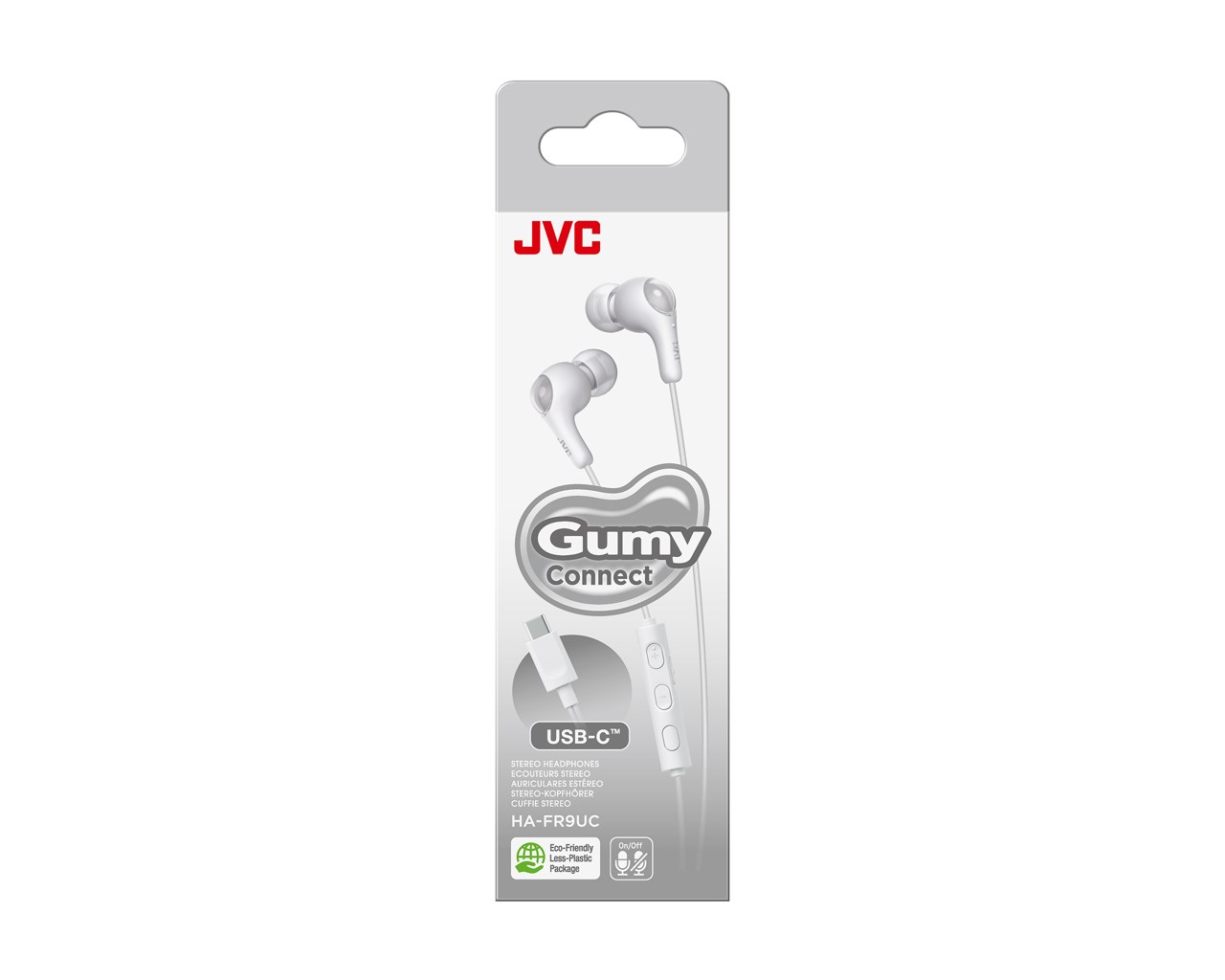 JVC HA-FR9UC - in-ear headphones, white JVC HA-FR9UC - in-ear headphones, white