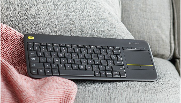 Logitech K400 Plus keyboard RF Wireless Dutch Black Logitech K400 Plus keyboard RF Wireless Dutch Black