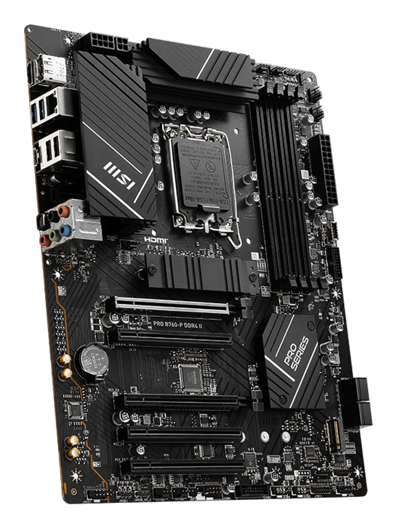 MSI PRO B760-P DDR4 II motherboard Intel B760 LGA 1700 ATX MSI PRO B760-P DDR4 II motherboard Intel B760 LGA 1700 ATX