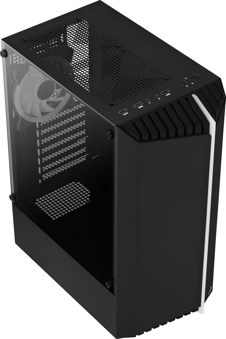Computer case Aerocool Bionic Midi Tower Black Computer case Aerocool Bionic Midi Tower Black