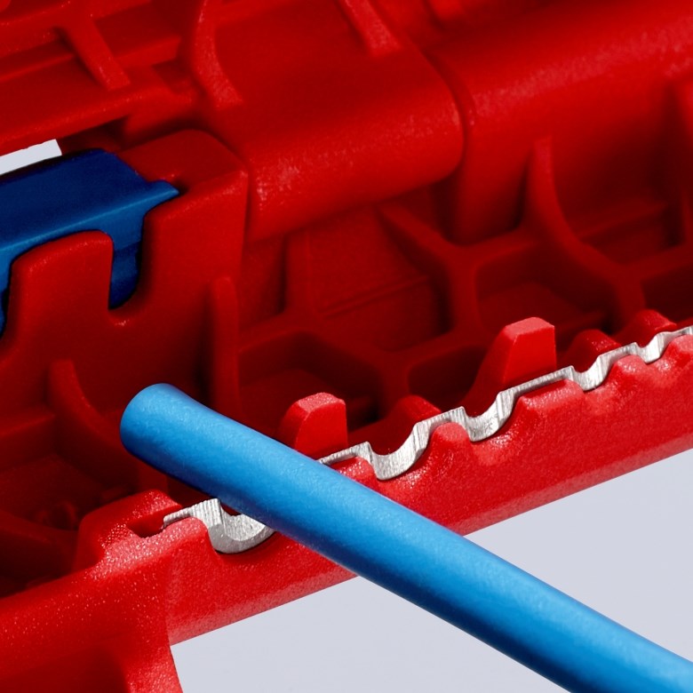 Knipex ErgoStrip cable stripper Blue, Red Knipex ErgoStrip cable stripper Blue, Red