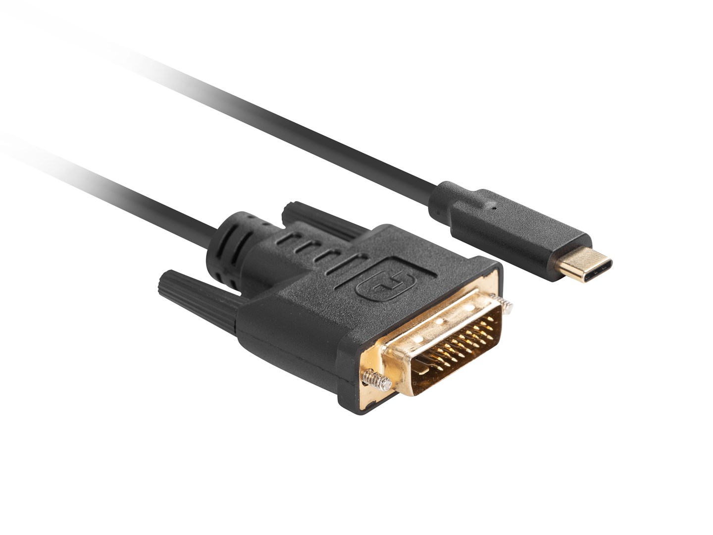 Lanberg CA-CMDV-10CU-0018-BK video cable adapter 1.8 m USB Type-C DVI-D Black Lanberg CA-CMDV-10CU-0018-BK video cable adapter 1.8 m USB Type-C DVI-D Black
