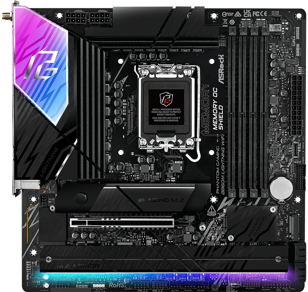 Motherboard - ASRock B860M Lightning WiFi Motherboard - ASRock B860M Lightning WiFi