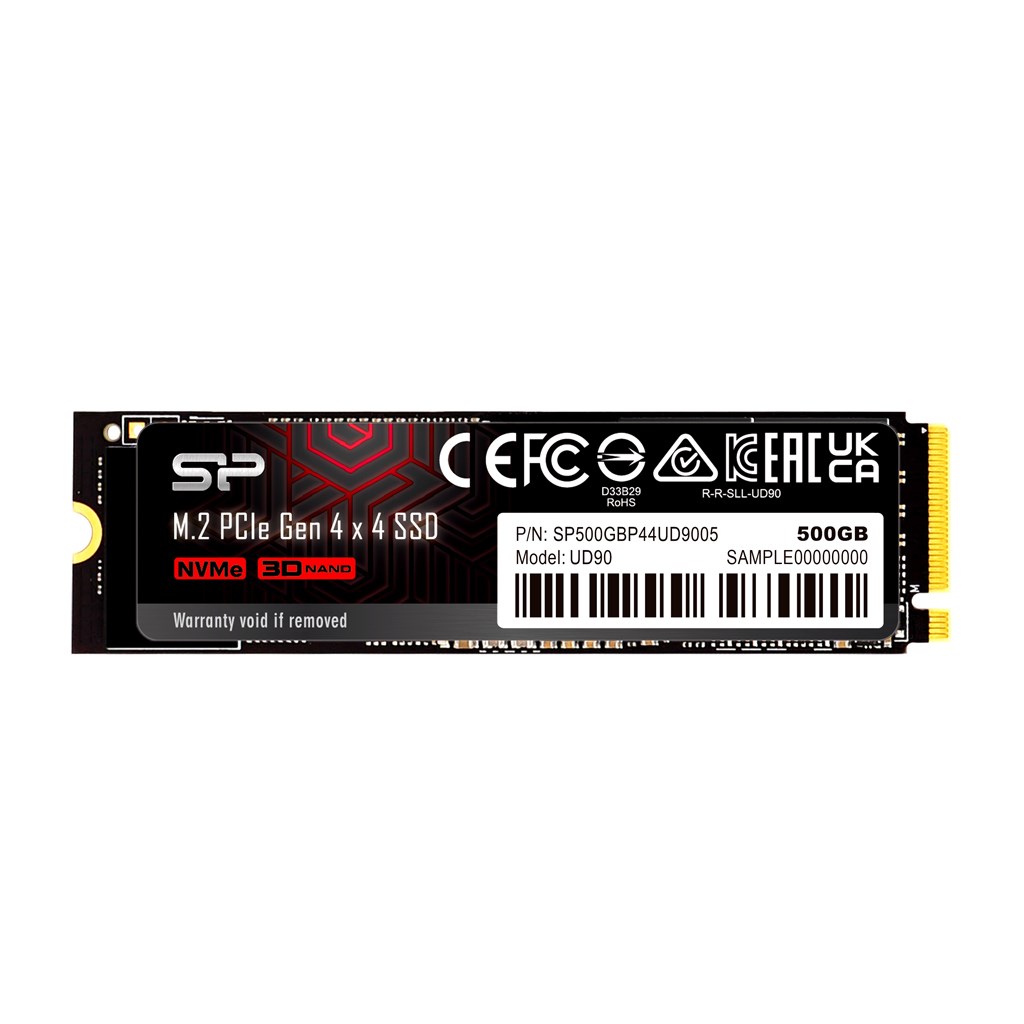 Silicon Power UD90 M.2 500 GB PCI Express 4.0 3D NAND NVMe Silicon Power UD90 M.2 500 GB PCI Express 4.0 3D NAND NVMe