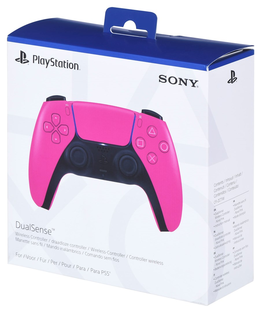 Sony PS5 DualSense Controller Pink Bluetooth/USB Gamepad Analogue / Digital Android, MAC, PC, PlayStation 5, iOS Sony PS5 DualSense Controller Pink Bluetooth/USB Gamepad Analogue / Digital Android, MAC, PC, PlayStation 5, iOS