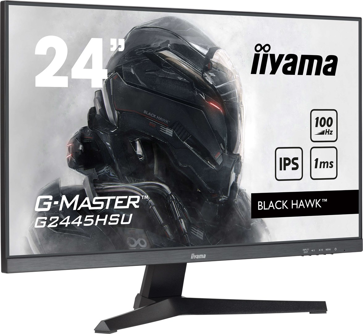 iiyama G-MASTER G2445HSU-B2 computer monitor 61 cm (24") 1920 x 1080 pixels Full HD LCD Black iiyama G-MASTER G2445HSU-B2 computer monitor 61 cm (24") 1920 x 1080 pixels Full HD LCD Black