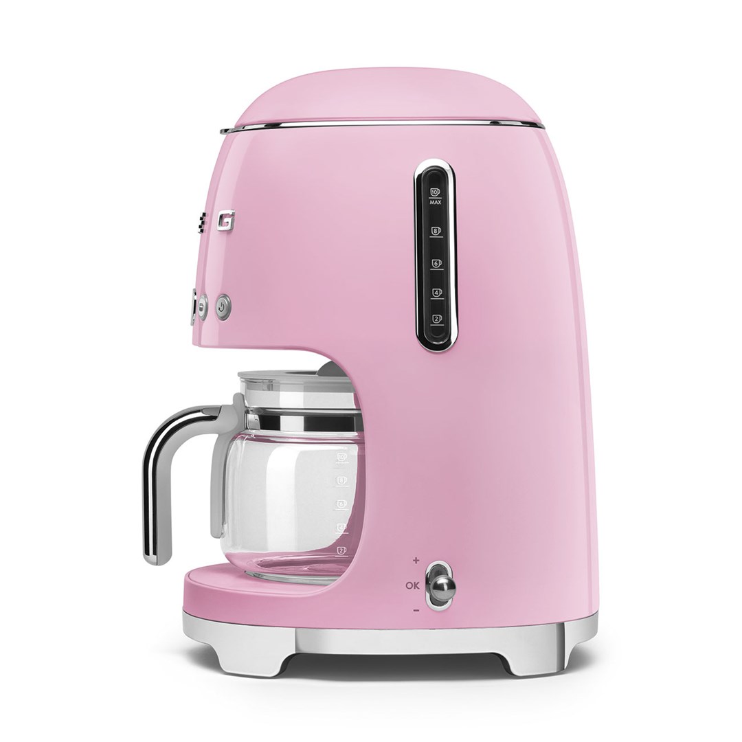 Smeg 50's Style Drip Filter Coffee Machine DCF02PKEU Pink Smeg 50's Style Drip Filter Coffee Machine DCF02PKEU Pink