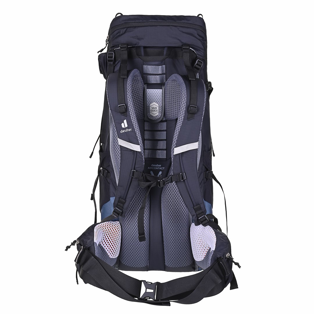 Deuter Aircontact Lite 40 + 10 40 L Black, Blue Deuter Aircontact Lite 40 + 10 40 L Black, Blue