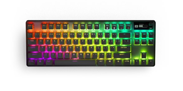 SteelSeries Gaming Keyboard Apex Pro TKL (2023), RGB LED light, US, Black, Wireless SteelSeries Gaming Keyboard Apex Pro TKL (2023), RGB LED light, US, Black, Wireless