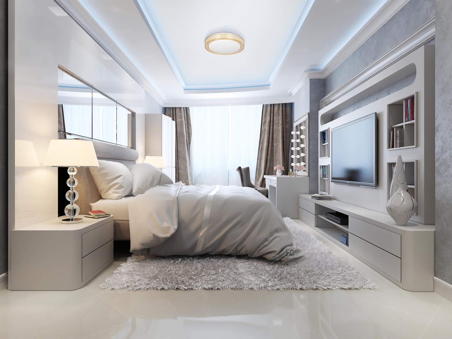 Modern LED ceiling plafond Activejet BONI 23W Modern LED ceiling plafond Activejet BONI 23W