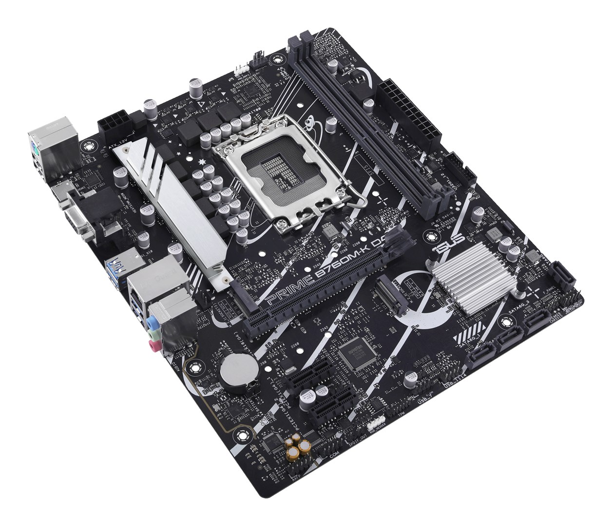 ASUS Prime B760M-K D4 Intel B760 LGA 1700 micro ATX motherboard ASUS Prime B760M-K D4 Intel B760 LGA 1700 micro ATX motherboard