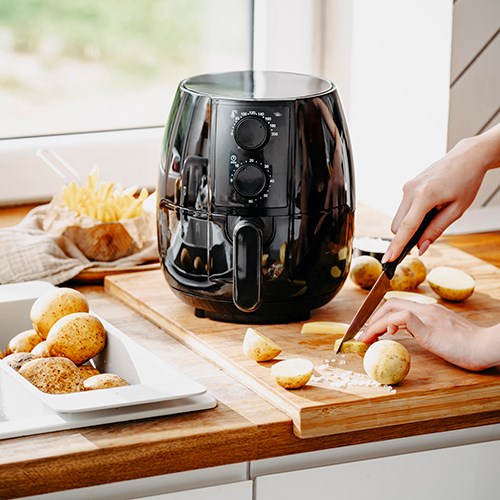 Airfryer Adler AD 6312 2.5 litre non-fat fryer Black Airfryer Adler AD 6312 2.5 litre non-fat fryer Black