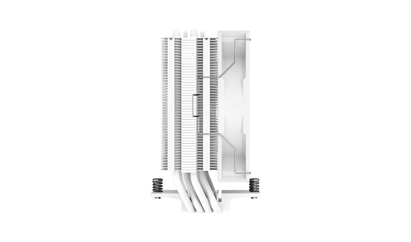 DeepCool AG400 WH ARGB Processor 12 cm White DeepCool AG400 WH ARGB Processor 12 cm White