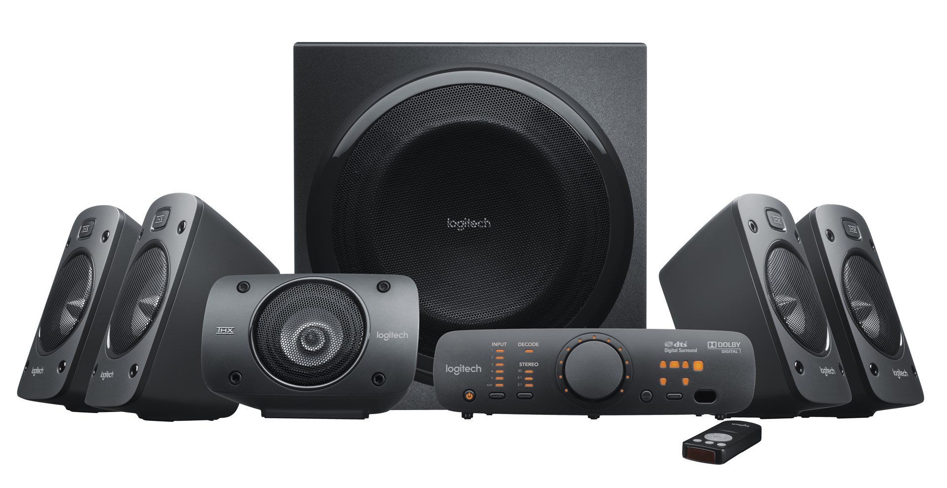 Logitech Surround Sound Speakers Z906 Logitech Surround Sound Speakers Z906