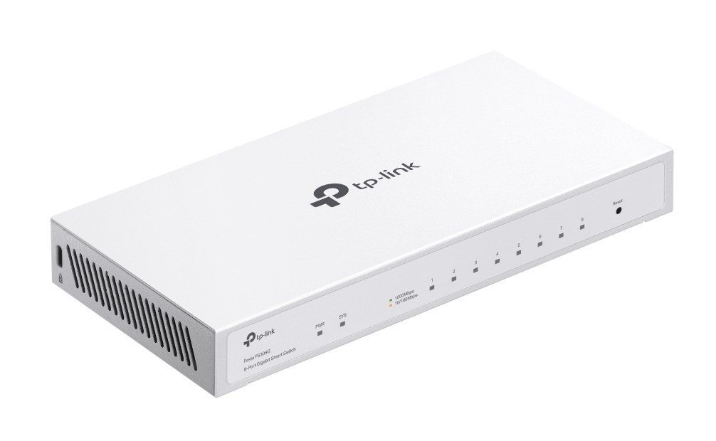 TP-Link Festa FS308G Managed L2/L2+ Gigabit Ethernet (10/100/1000) Power over Ethernet (PoE) White TP-Link Festa FS308G Managed L2/L2+ Gigabit Ethernet (10/100/1000) Power over Ethernet (PoE) White