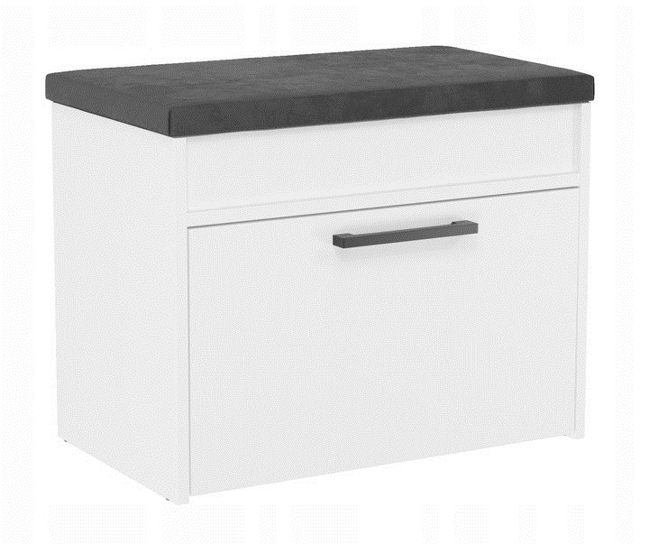 Topeshop PARMA MINI BIEL shoe organizer Closed White Topeshop PARMA MINI BIEL shoe organizer Closed White