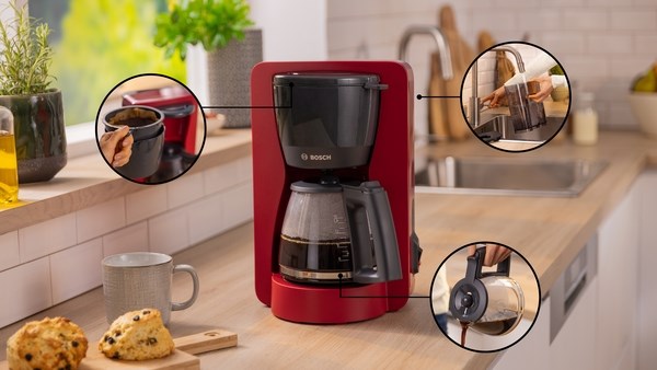 Bosch TKA2M114 coffee maker Manual Drip coffee maker 1.25 L Bosch TKA2M114 coffee maker Manual Drip coffee maker 1.25 L
