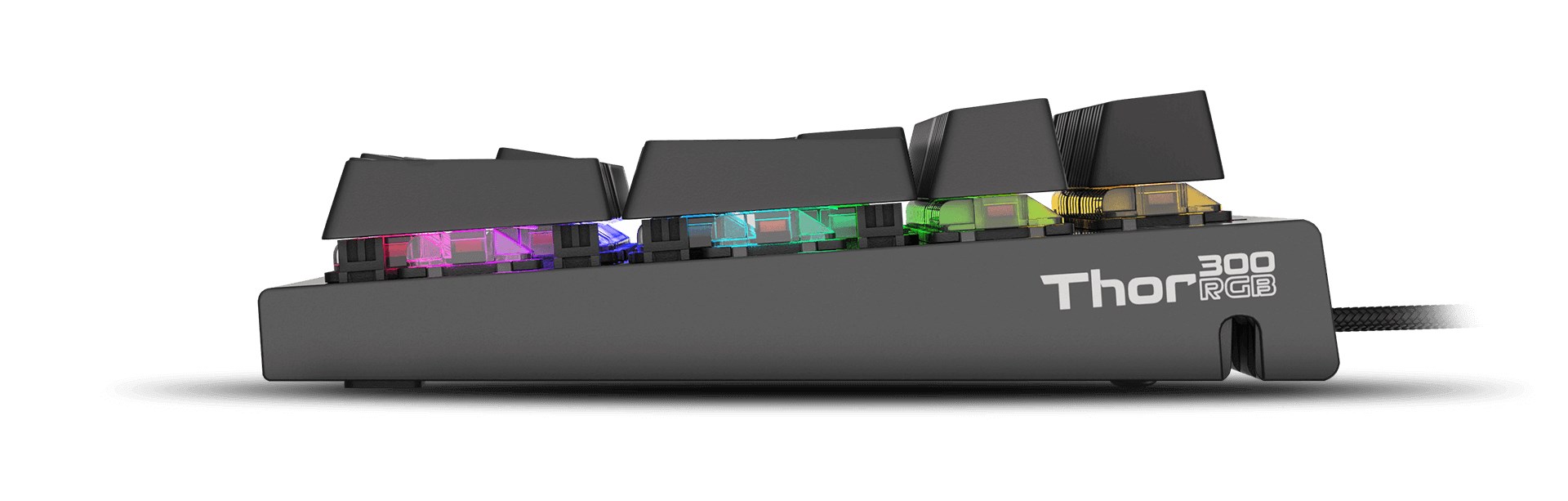 GENESIS THOR 300 keyboard Gaming USB QWERTY Portuguese Black GENESIS THOR 300 keyboard Gaming USB QWERTY Portuguese Black