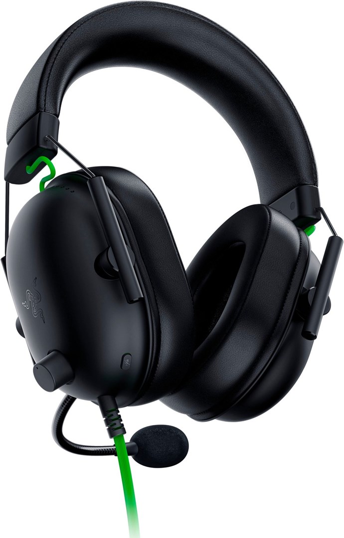 Razer Blackshark V2 X Headset Wired Head-band Gaming Black, Green Razer Blackshark V2 X Headset Wired Head-band Gaming Black, Green
