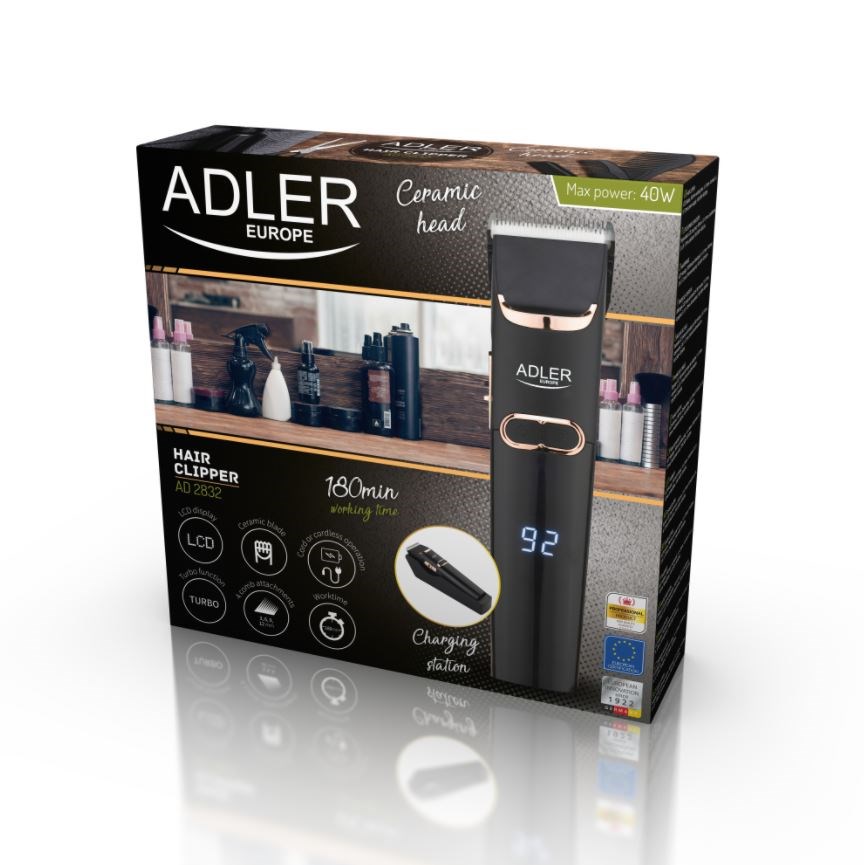 Adler AD 2832 hair clipper Black Adler AD 2832 hair clipper Black