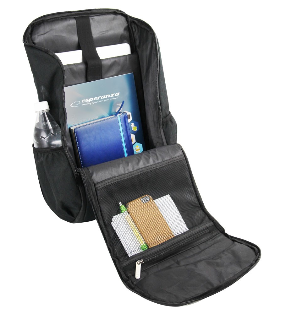 Esperanza ET199 Laptop Backpack 15.6'' Black Esperanza ET199 Laptop Backpack 15.6'' Black