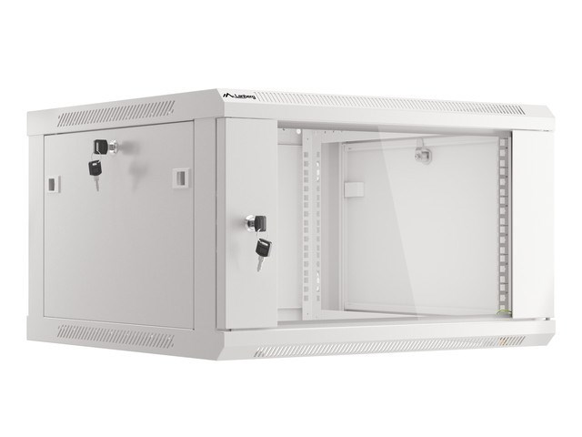 Lanberg WF01-6606-10S rack cabinet 6U Wall mounted rack Grey Lanberg WF01-6606-10S rack cabinet 6U Wall mounted rack Grey