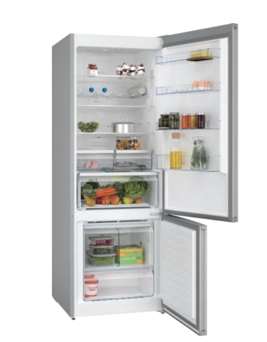 Bosch Serie 4 KGN56XLEB fridge-freezer Freestanding 508 L E Stainless steel Bosch Serie 4 KGN56XLEB fridge-freezer Freestanding 508 L E Stainless steel