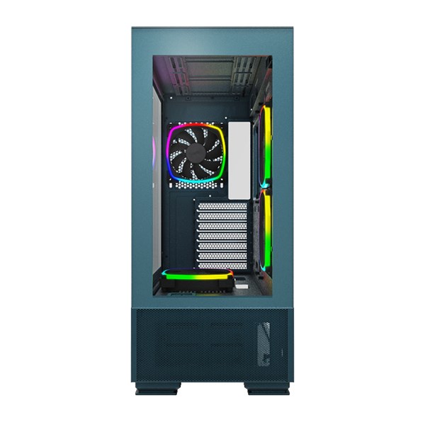 Montech SKY TWO, Midi-Tower - blue Montech SKY TWO, Midi-Tower - blue